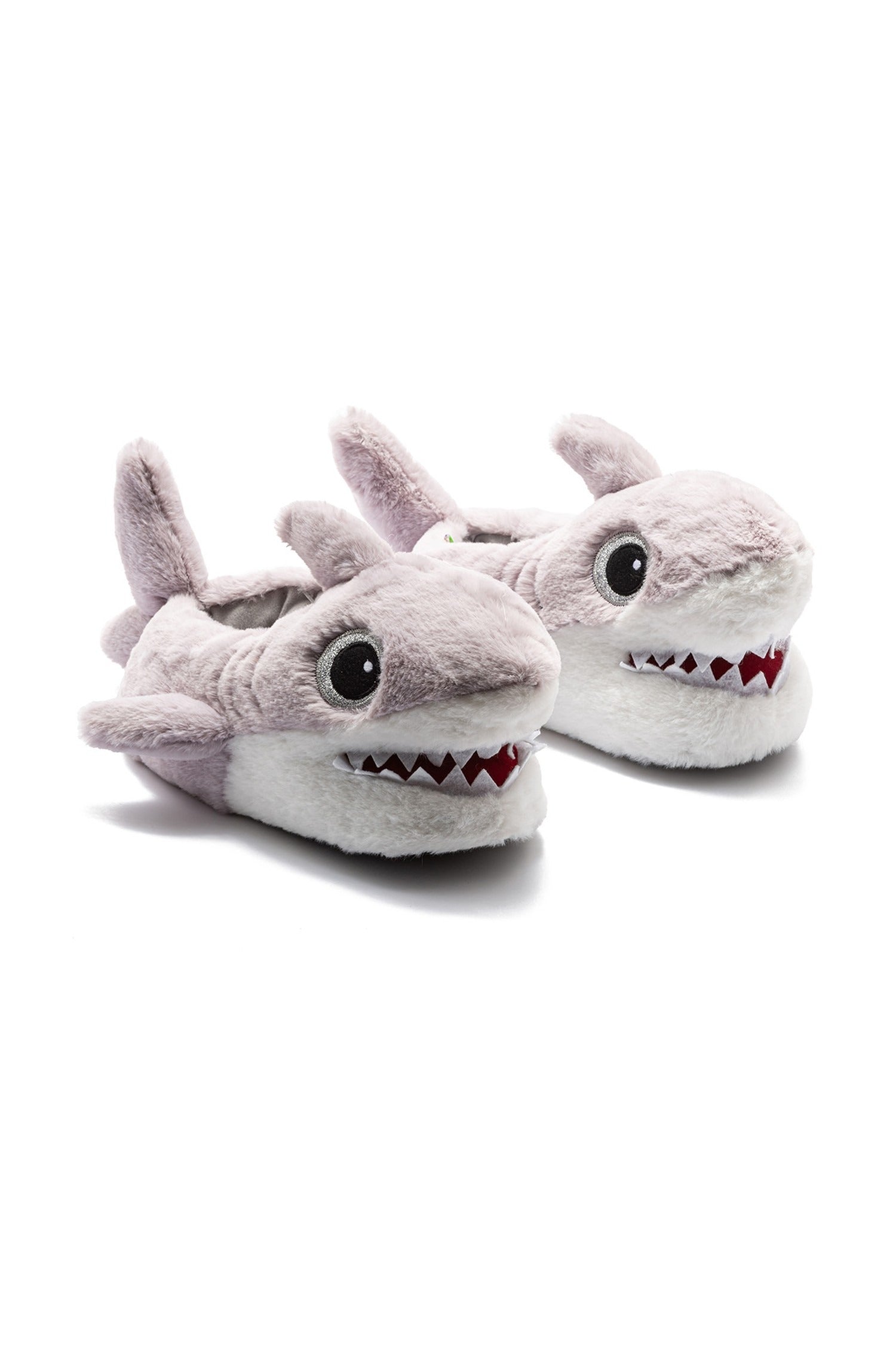 Twigy Grey Shark Slippers | Sizes 40-45 | Cozy Indoor House Shoes