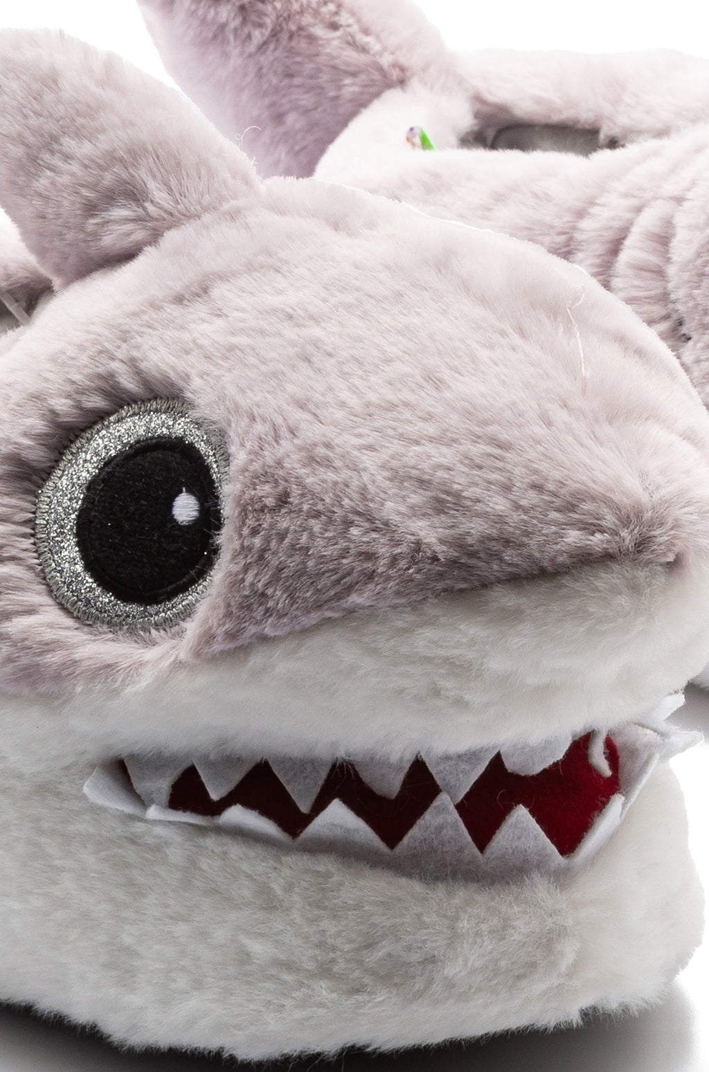 Twigy Grey Shark Slippers | Sizes 40-45 | Cozy Indoor House Shoes