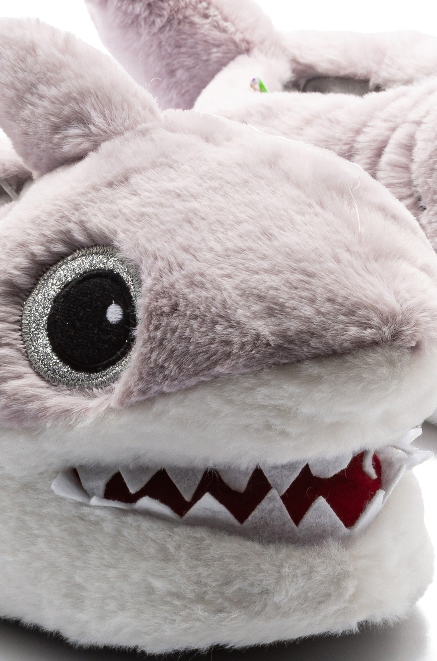 Twigy Grey Shark Slippers | Sizes 40-45 | Cozy Indoor House Shoes